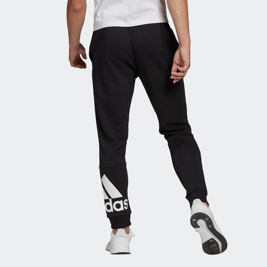 Adidas pantalone felpa garzata m bl ft pt black/white