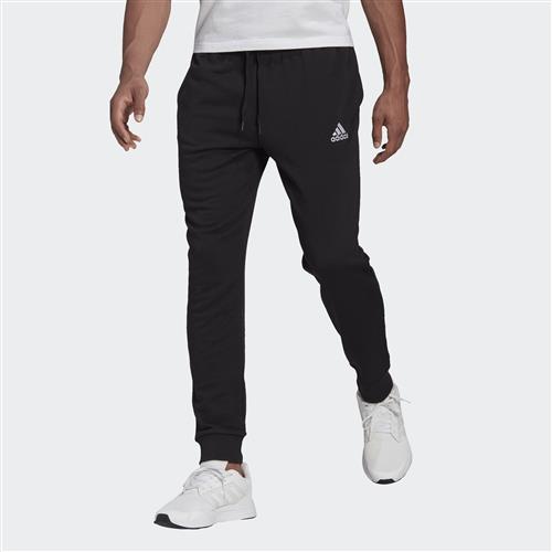 Adidas pantalone felpa con polsino m sl ft tc pt black logo piccolo
