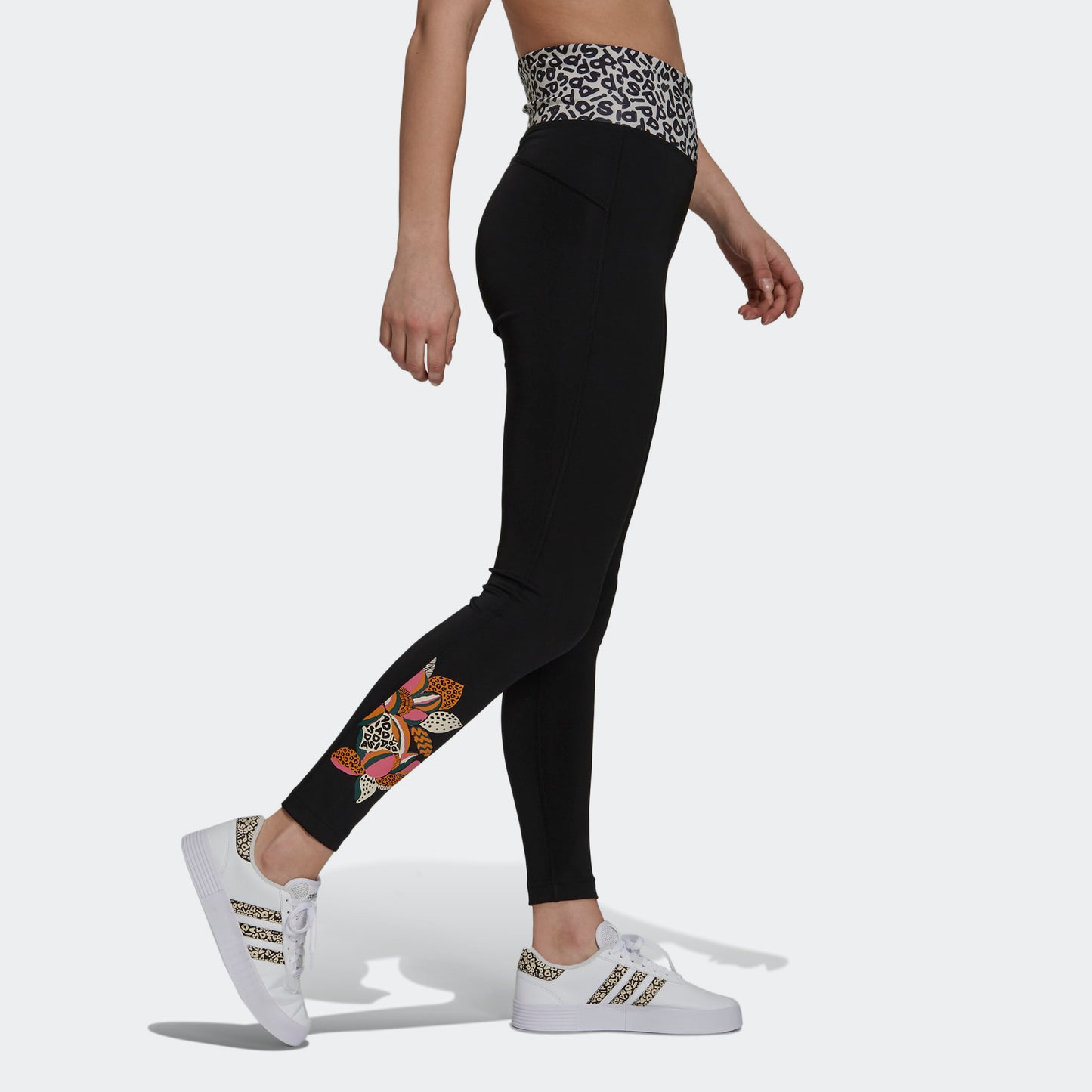 Adidas legging w farm fb tig black