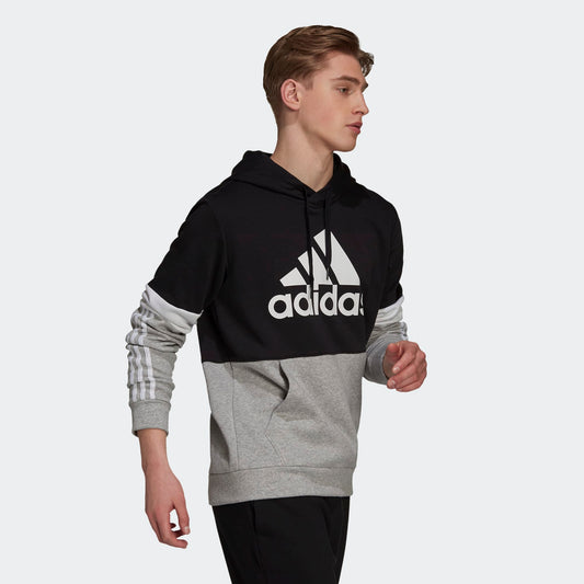 Adidas felpa cappuccio m cb hd black/white/mgreyh