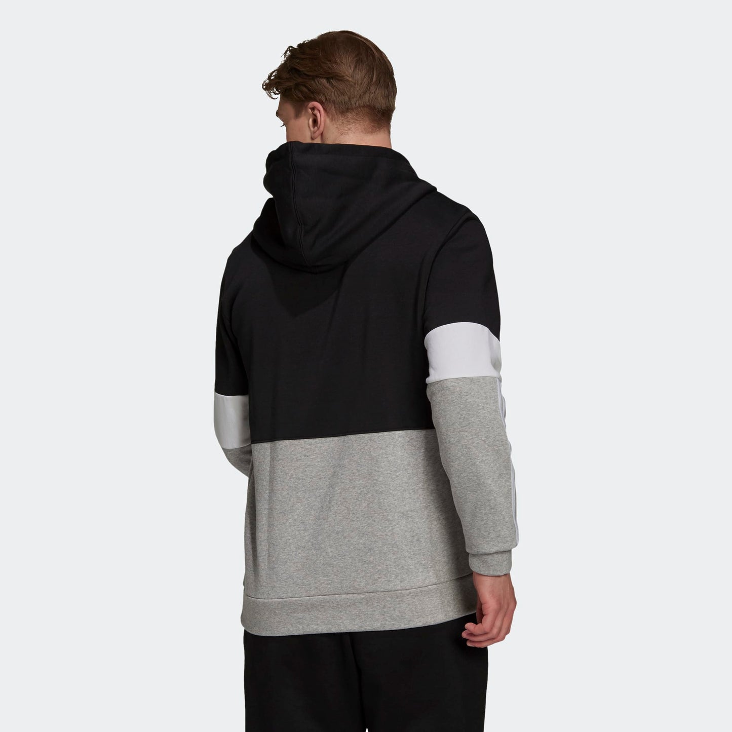 Adidas felpa cappuccio m cb hd black/white/mgreyh