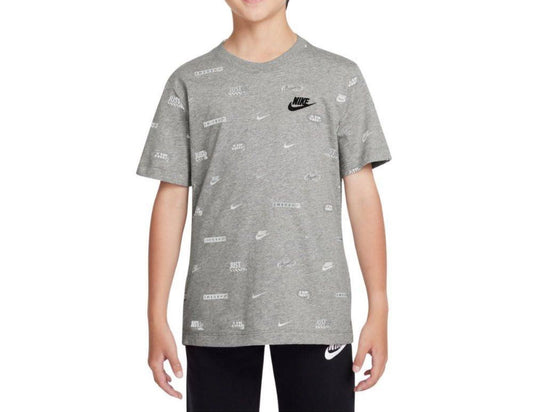 Nike t-shirt m/m con loghi piccoli