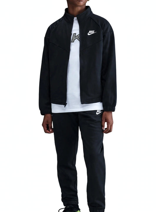Nike tuta zip in poliestere