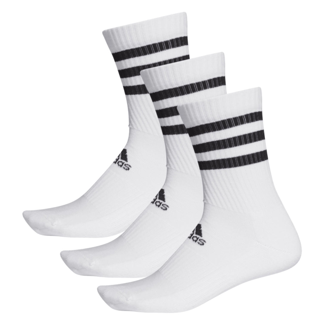 Adidas calze medie 3pezzi c spw crw 3p bianco/nero