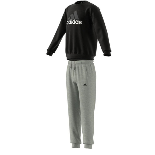 Adidas tuta giro collo JR j bl fl ts black