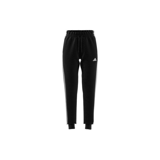 Adidas pantalove felpa garzata fondo conpolsino essential 3s