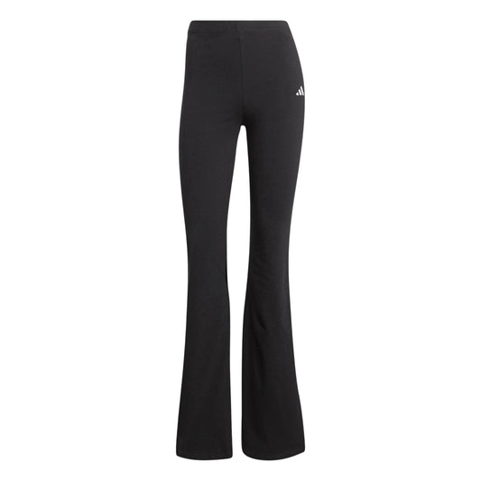 Adidas pantalone a zampa w sl sj flarleg black/white