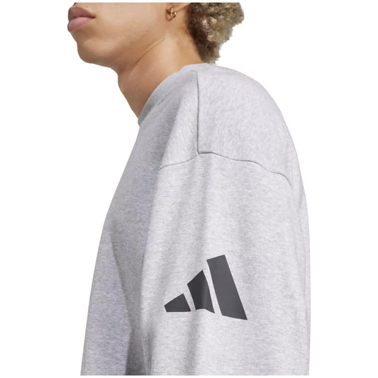 Adidas flpa giro collo Essentials, vestibilità ampia, logo a 3 barre