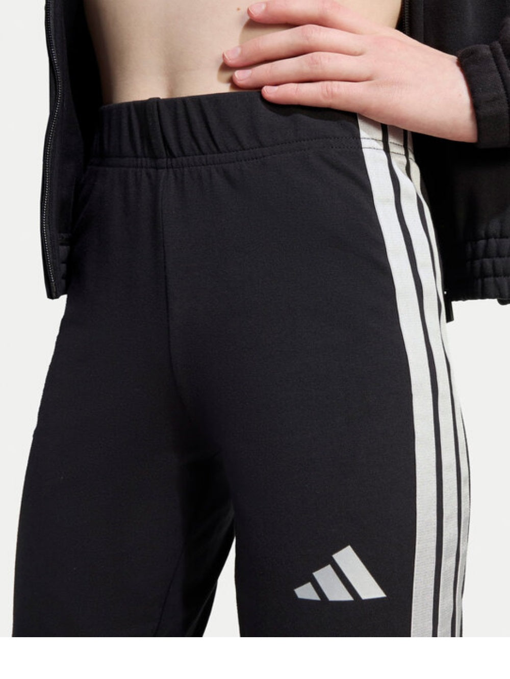 Adidas tuta zip lunga jg glam ts black/silvmt