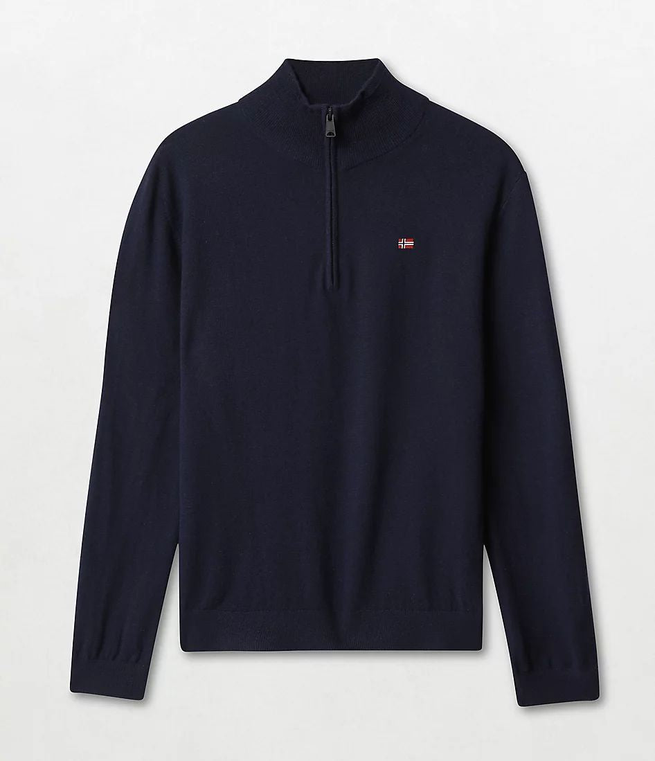 Napapijri maglia mezza zip damavand h 3