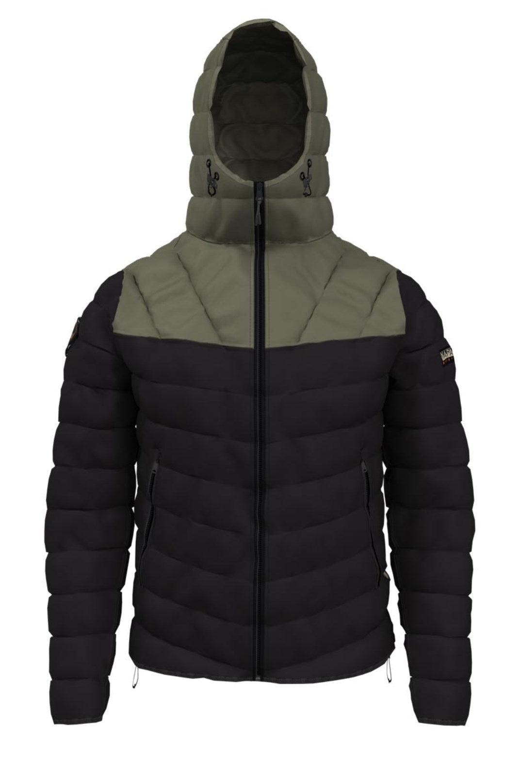 Napapijri giaccone bicolore aerons cb