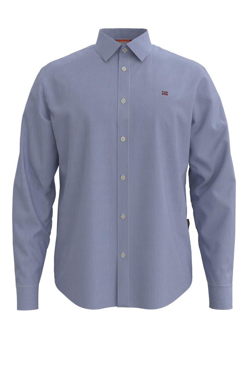 Napapijri camicia maica lunga g-island