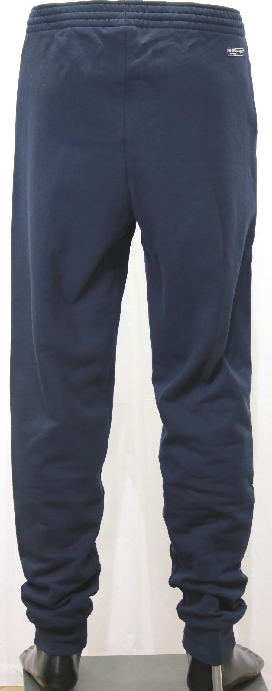 Pantalone felpa con polsino con scritta laterale Errea