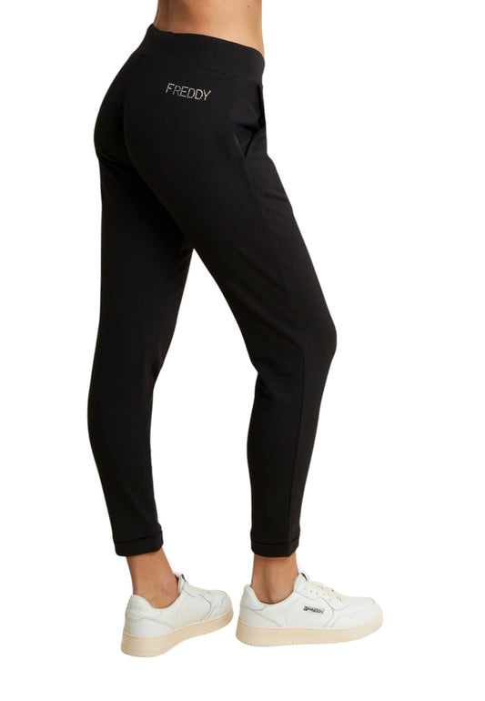 FreddyPantaloni con Risvolto e Strass