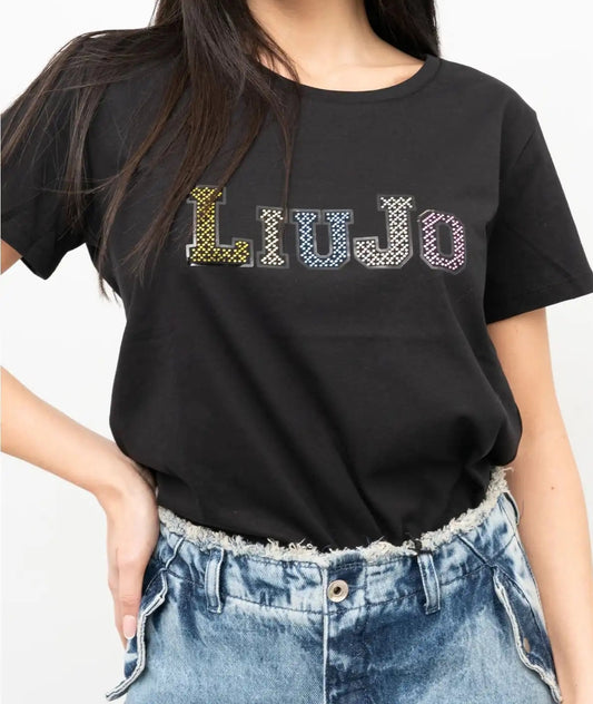 LIU-Jo t-shirt giro collo