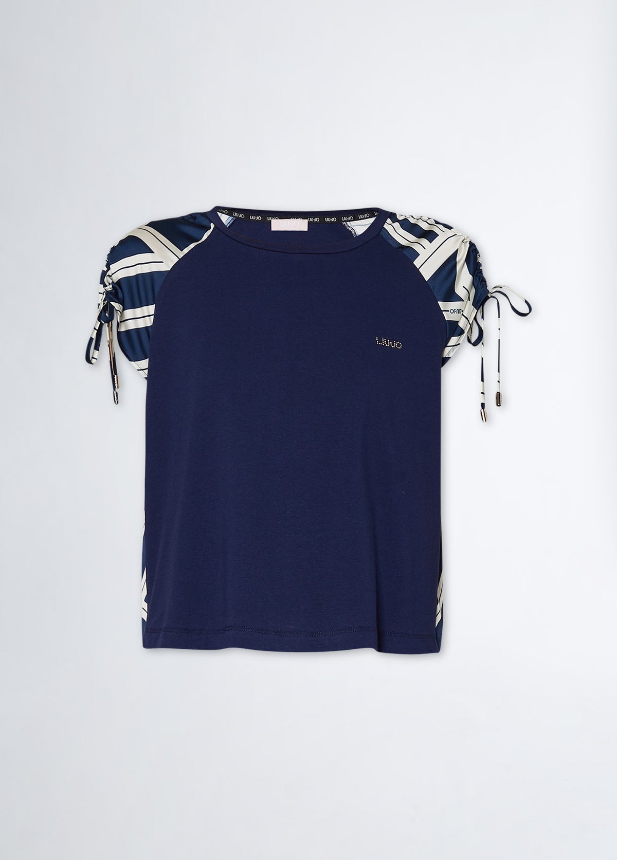 LIU-Jo T-shirt in raso stampato