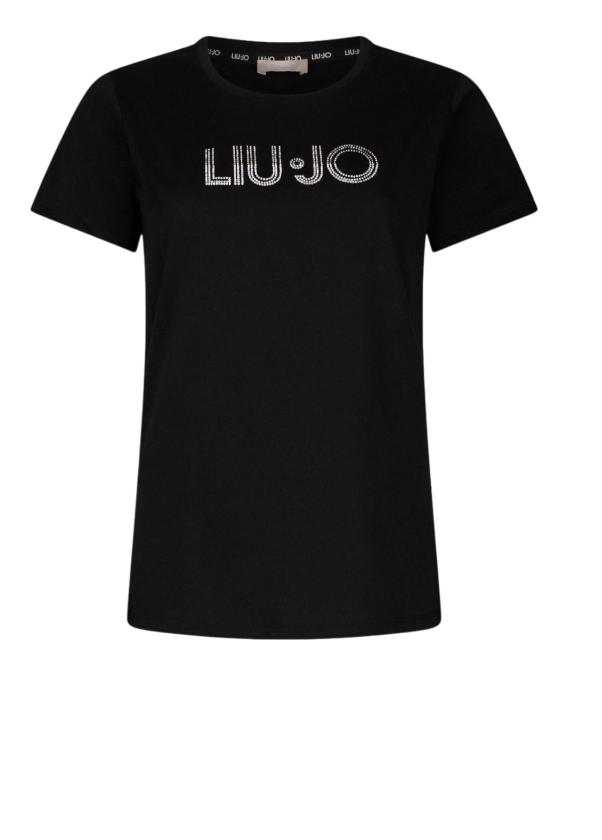 Liu-Jo t-shirt manica corta con strass