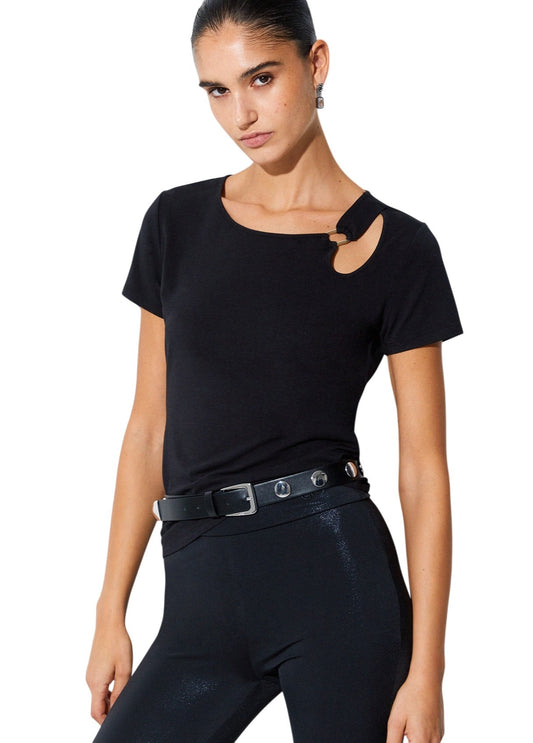 Liu-Jo t-shirt con cut-out