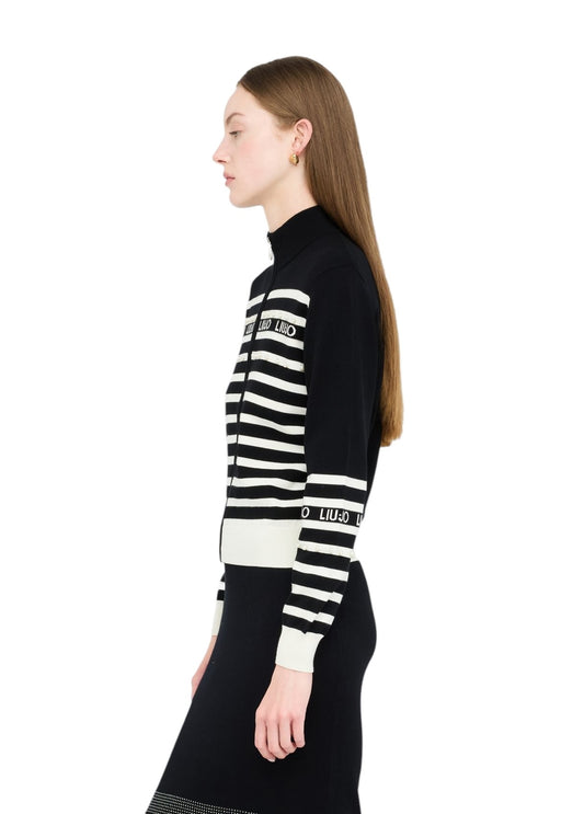 Liu-Jo maglia zip lunga
