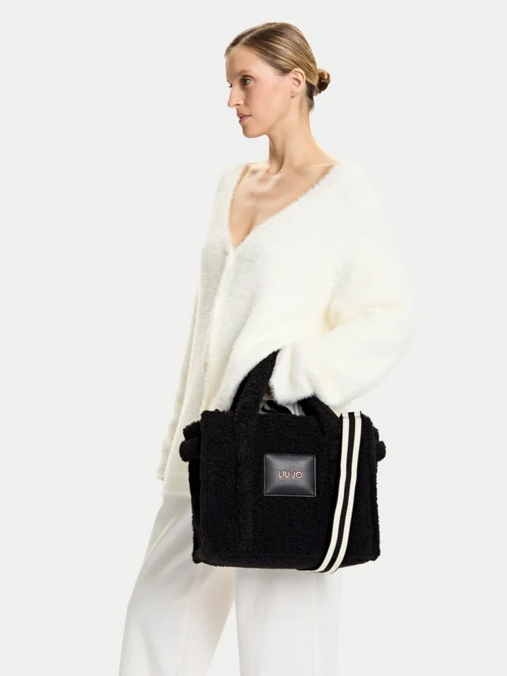Liu-jo borsa/tracolla donna in tessuto
