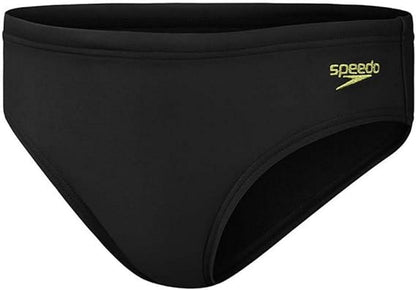 Speedo Costume da bagno da bambino, 6,5 cm, con logo, colore nero