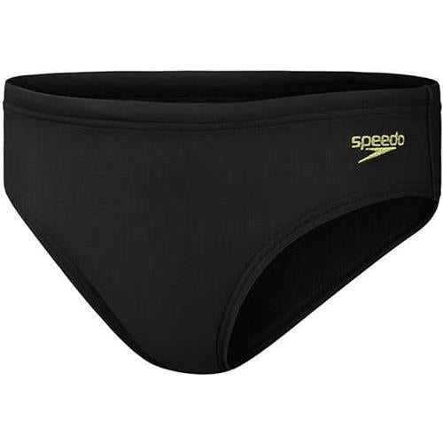 Speedo Costume da bagno da bambino, 6,5 cm, con logo, colore nero