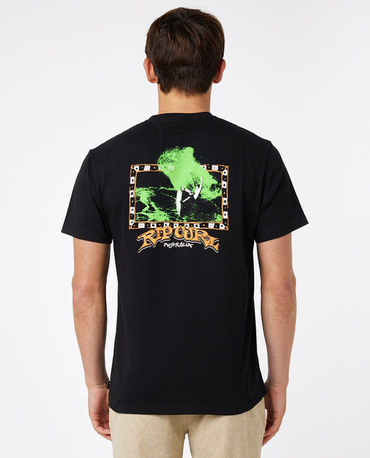 Rip Curl t-shirt con stampa dietro vintage slash