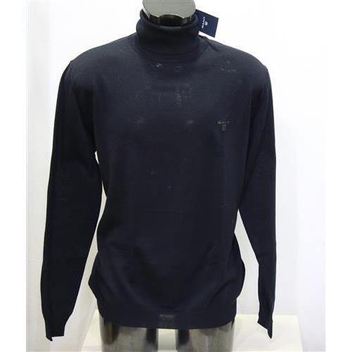 Gant maglia lana  merinos leggera collo alto