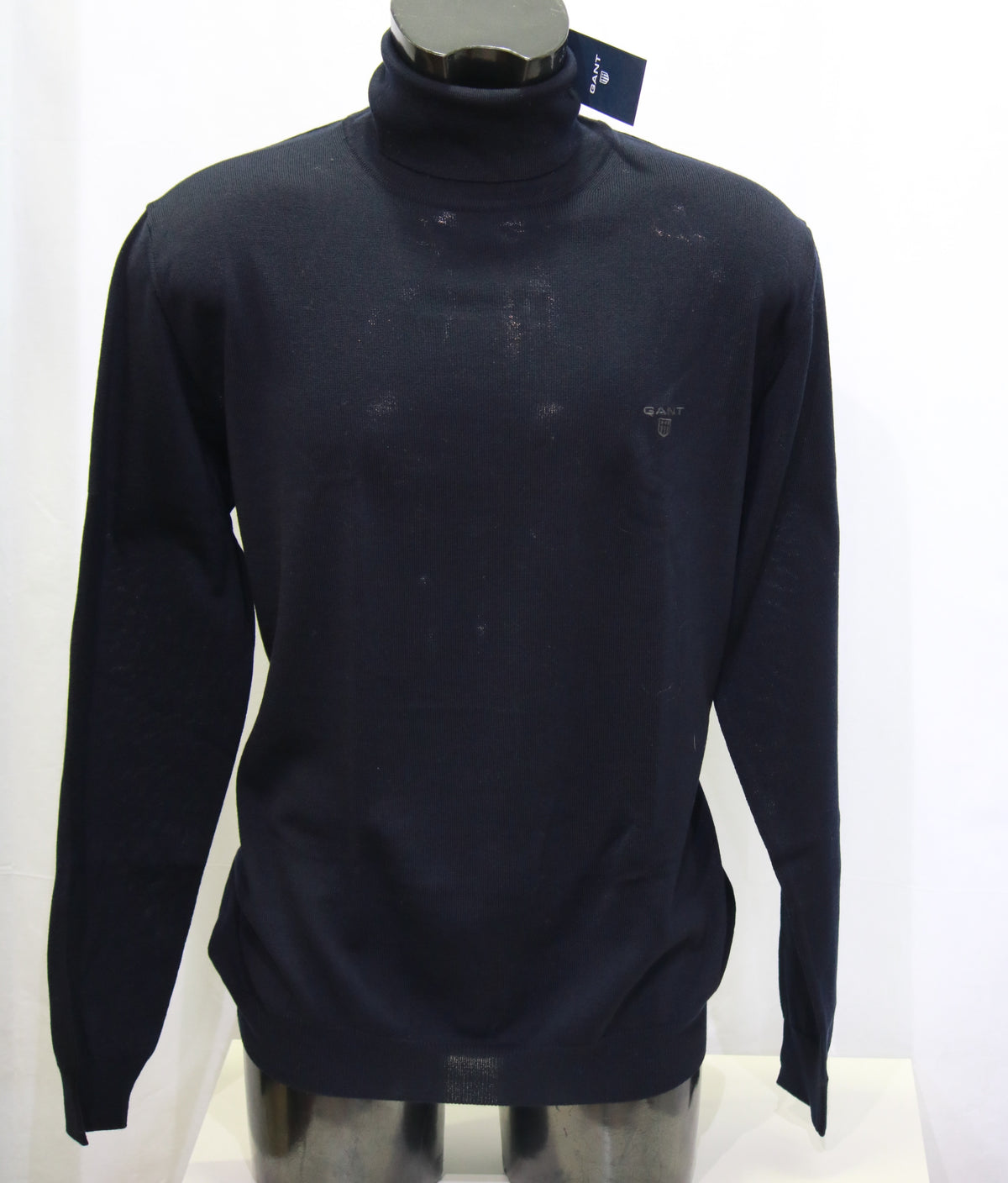 Gant maglia lana  merinos leggera collo alto
