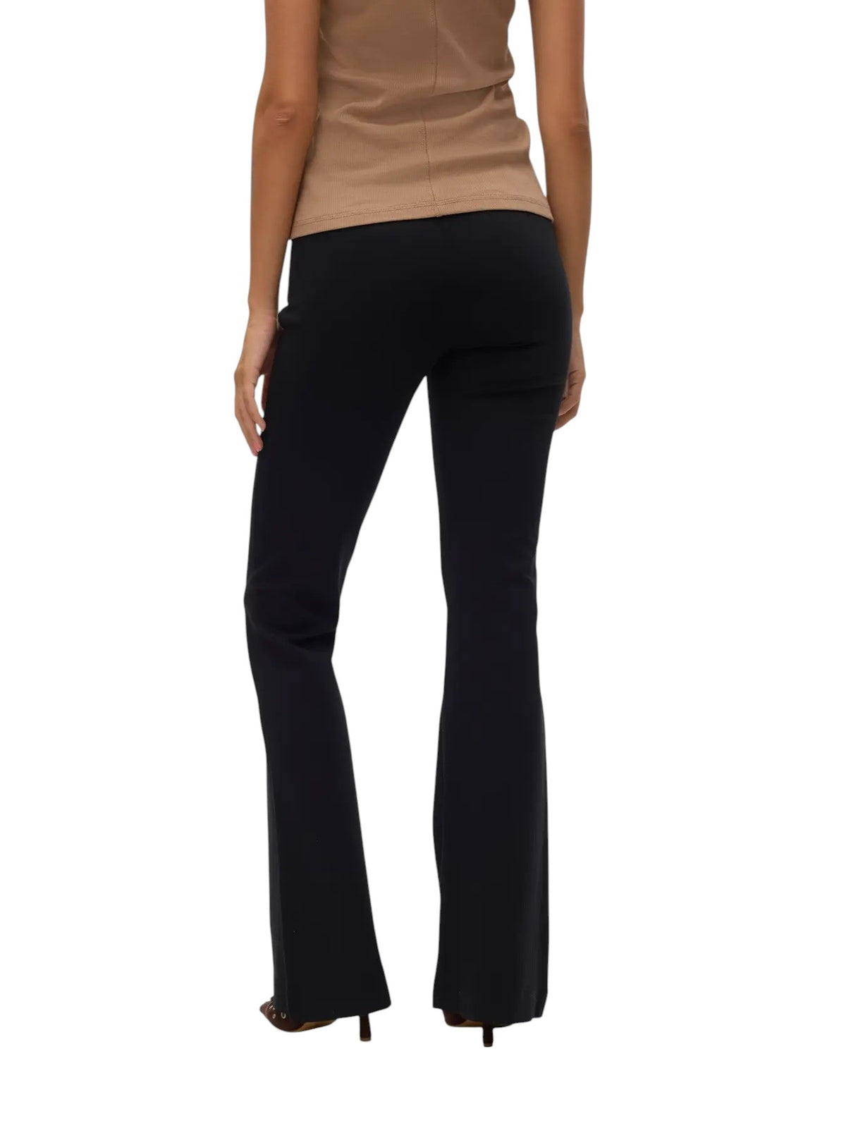 Vero Moda pantalone a zampavmkamma mw flared jersey pant