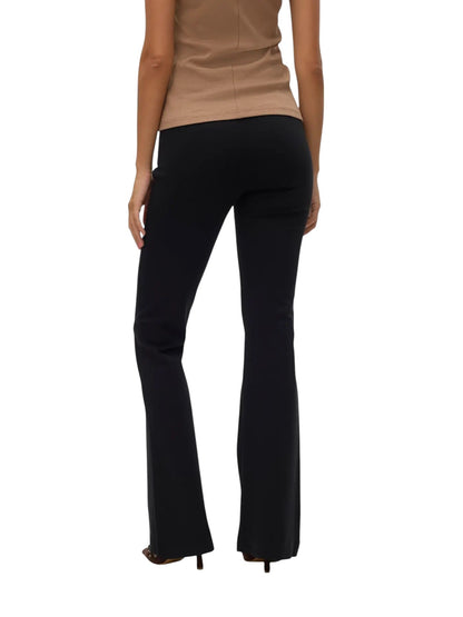 Vero Moda pantalone a zampavmkamma mw flared jersey pant