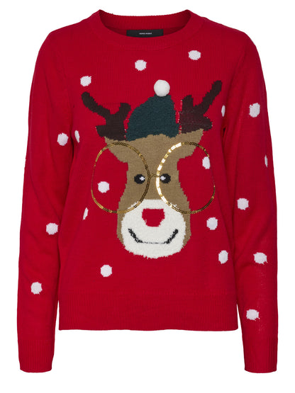 Vero moda maglia di natale tinsel  natale