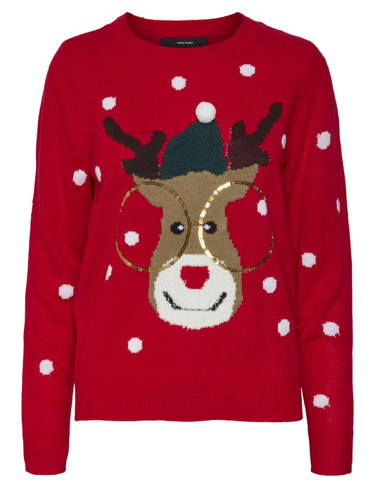 Vero moda maglia di natale tinsel  natale