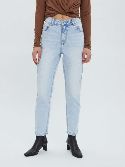 VERO MODA JEANS vmbrenda hr straight a ds gu3104 ga noos