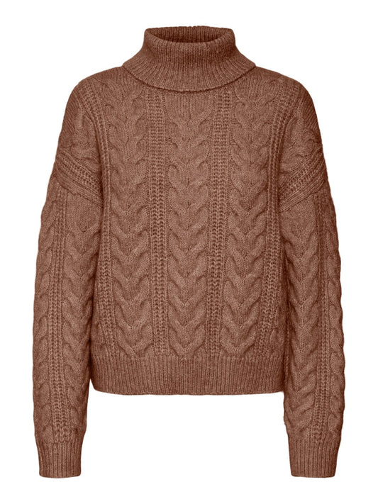 Vero moda maglia collo alto siena ls roll-neck blouse