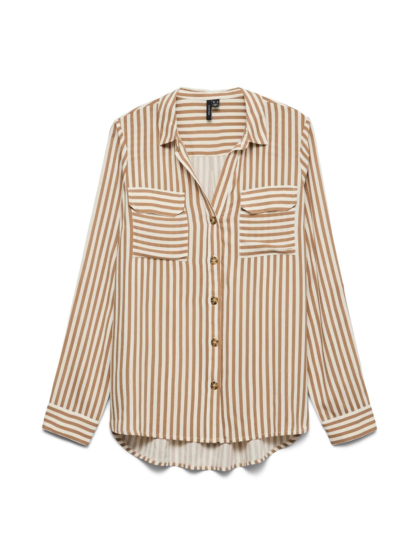 Vero Moda camicia m/l donna  bumpy l/s shirt new wvn noos