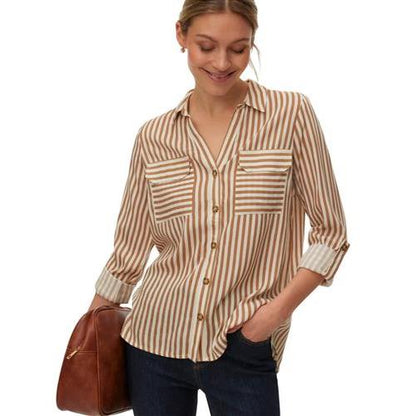 Vero Moda camicia m/l donna  bumpy l/s shirt new wvn noos
