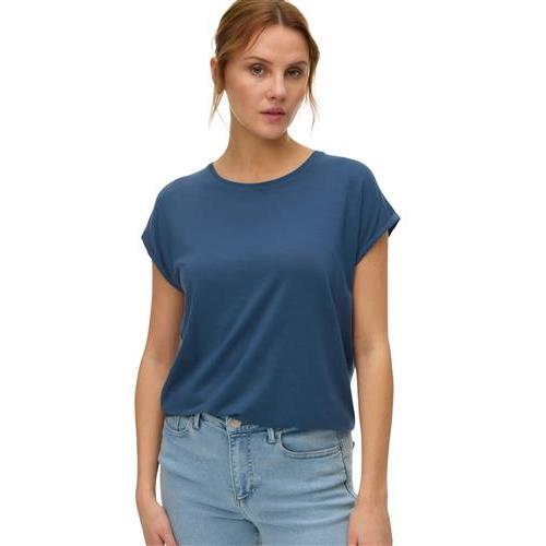 Vero moda t-shirt giro collo ava plain ss top jrs noos