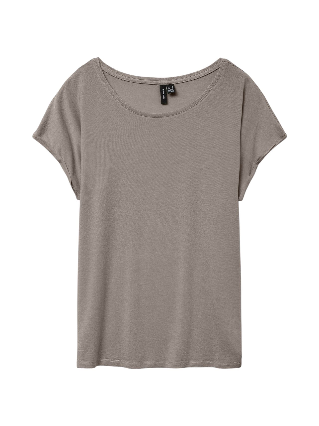 Vero moda t-shirt in viscosa mava plain ss top ga jrs noos