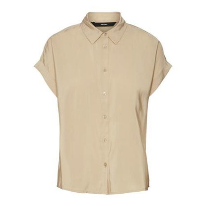 Vero moda camicia m/m vmgrace ss shirt wvn ga
