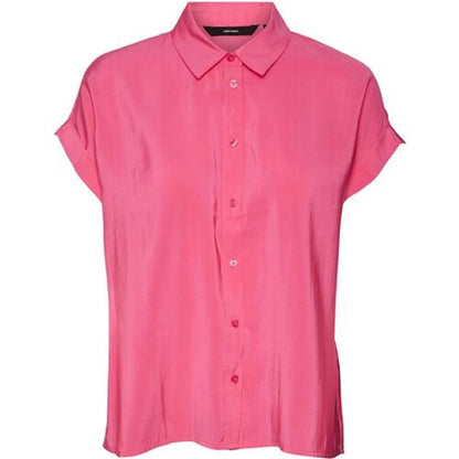 Vero moda camicia m/m vmgrace ss shirt wvn ga