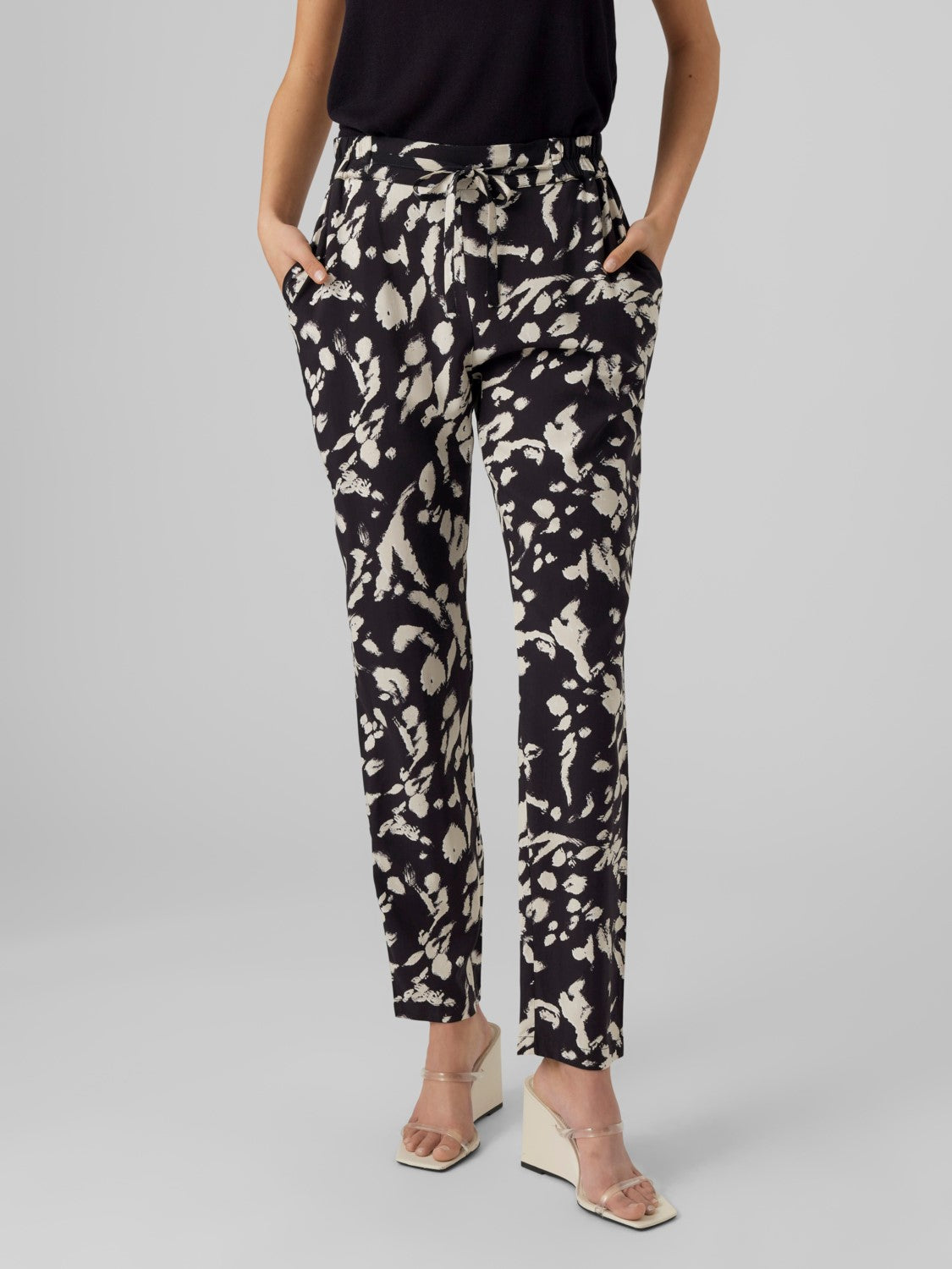 Vero moda pantalone donna fantasia vmeasy nw loose pants r1 wvn ga