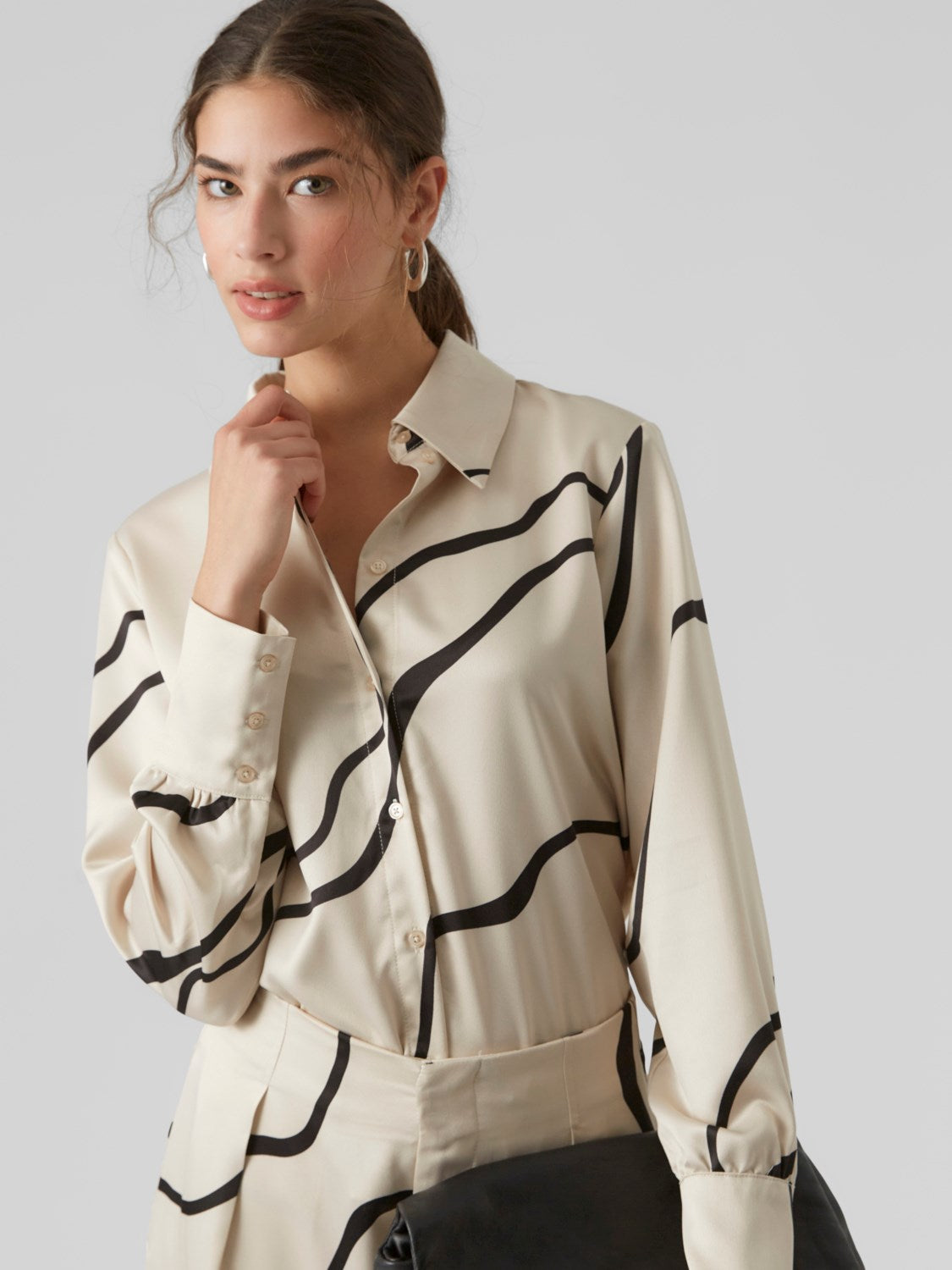 Vero moda camicia manica lumnvmmerle
