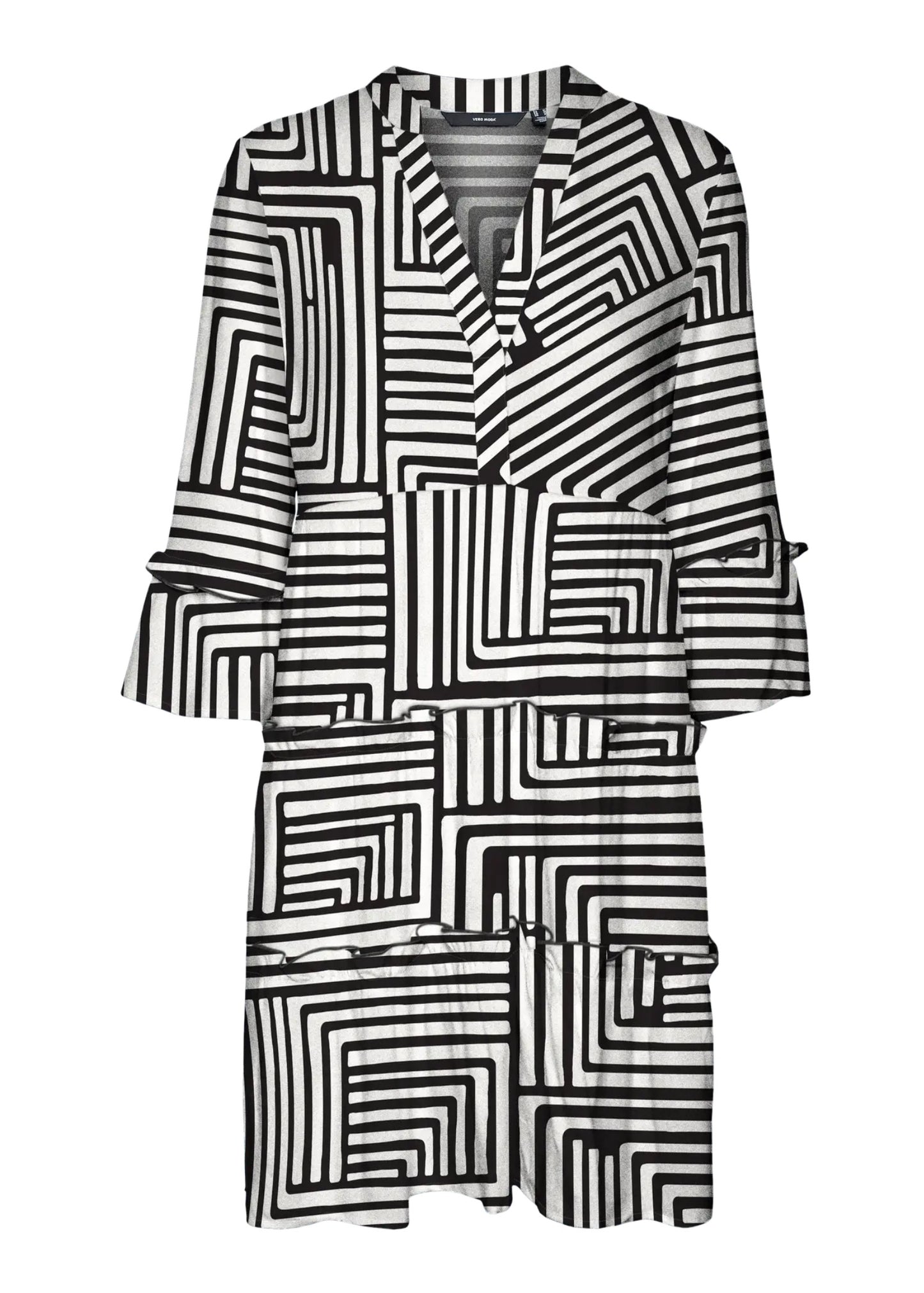 Vero Moda abito vmeasy joy 3/4 short dress wvn ga