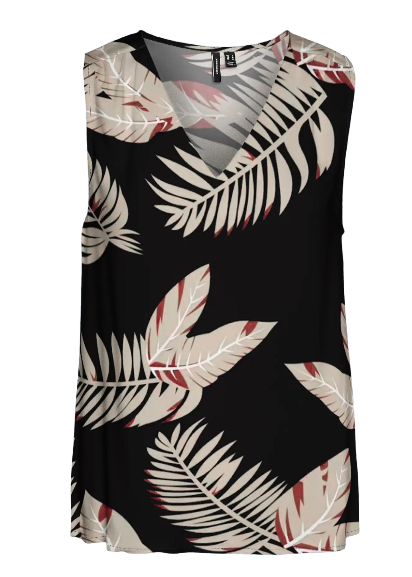 Vero moda t-shirt fantasia floreale vmeasy joy s/l v-neck top wvn ga