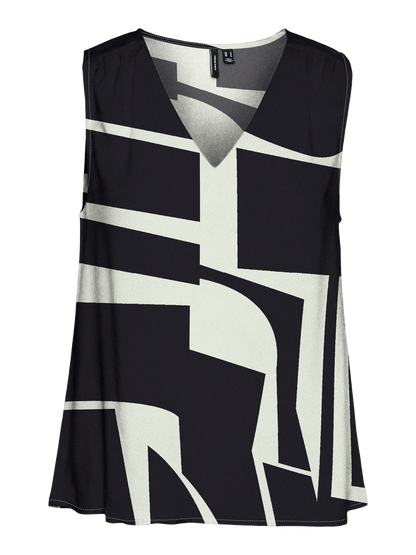 Vero moda canotta vmeasy joy s/l v-neck top wvn ga