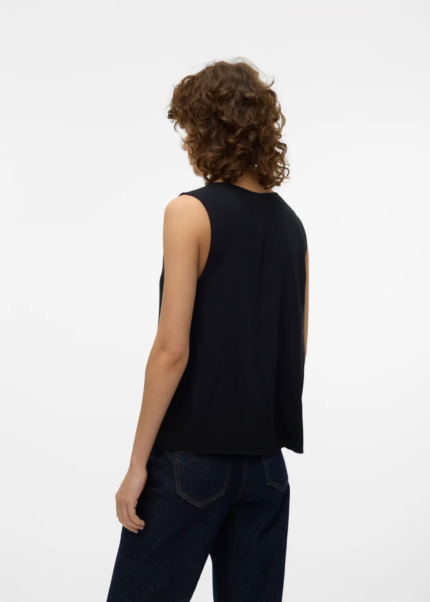 Vero moda t-shirt fantasia floreale vmeasy joy s/l v-neck top wvn ga