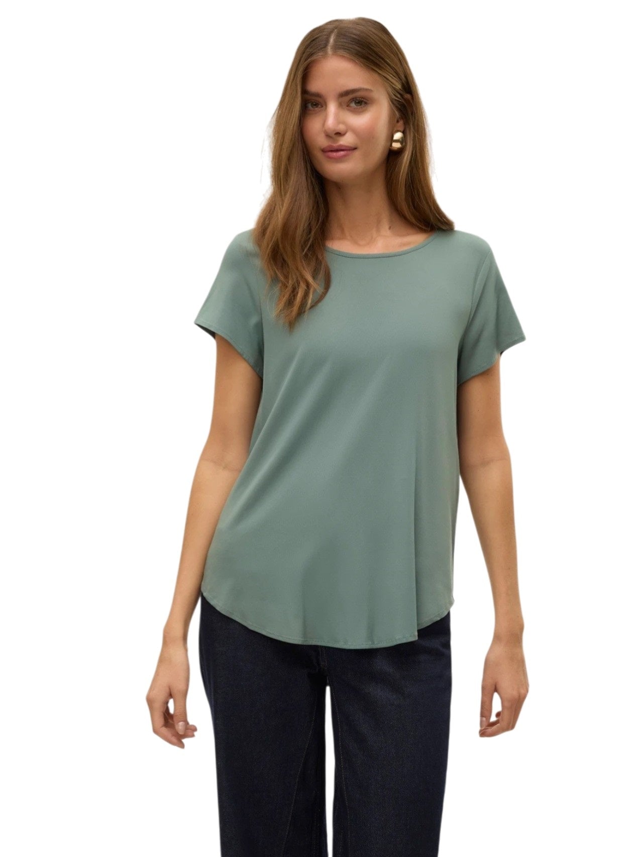 Vero moda t-shirt  donna mod bella ss top wvn noos