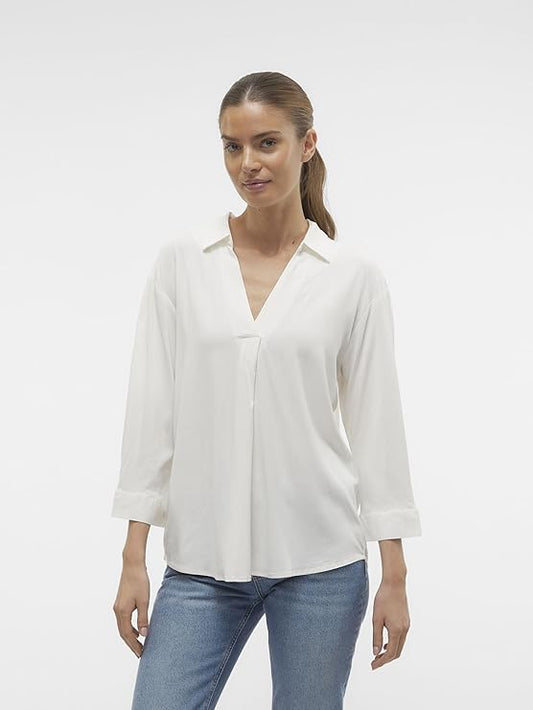 Vero moda camicia manica bella 3/4 top wvn ga