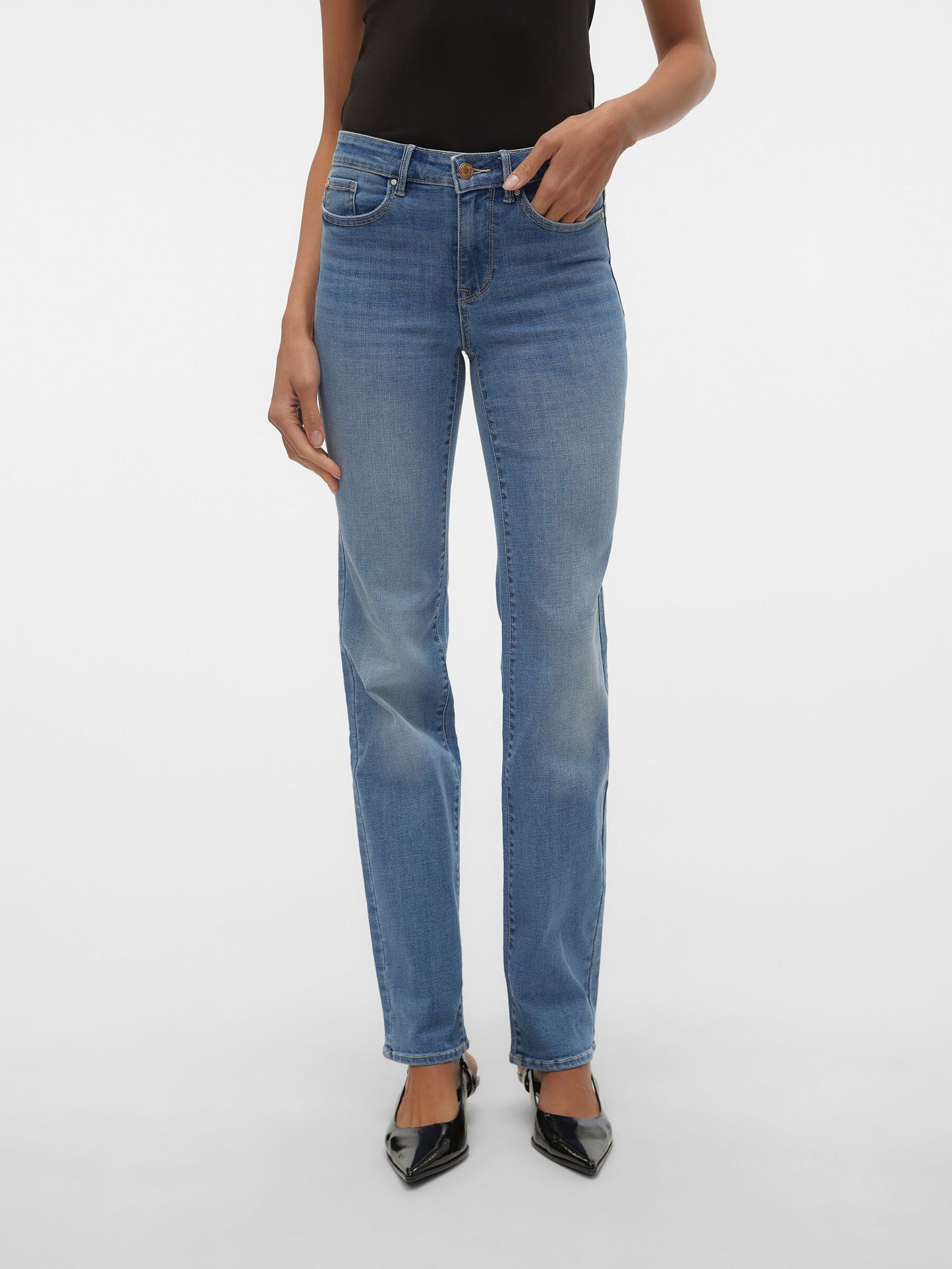 Vero moda jeans vmflash mr straight jeans li347
ga noos